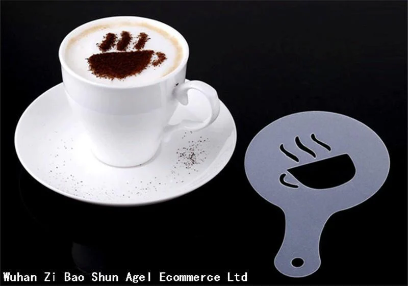 Coffee Stencil Template 16Pcs - Image 7