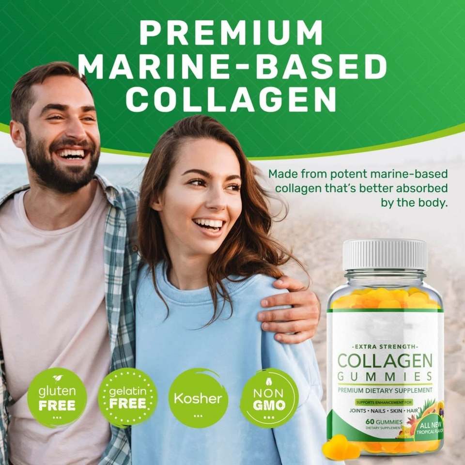 Marine-Based Collagen Gummies- Supports Joint Health & Mobility Boosts Muscle & Heart Health - Image 20