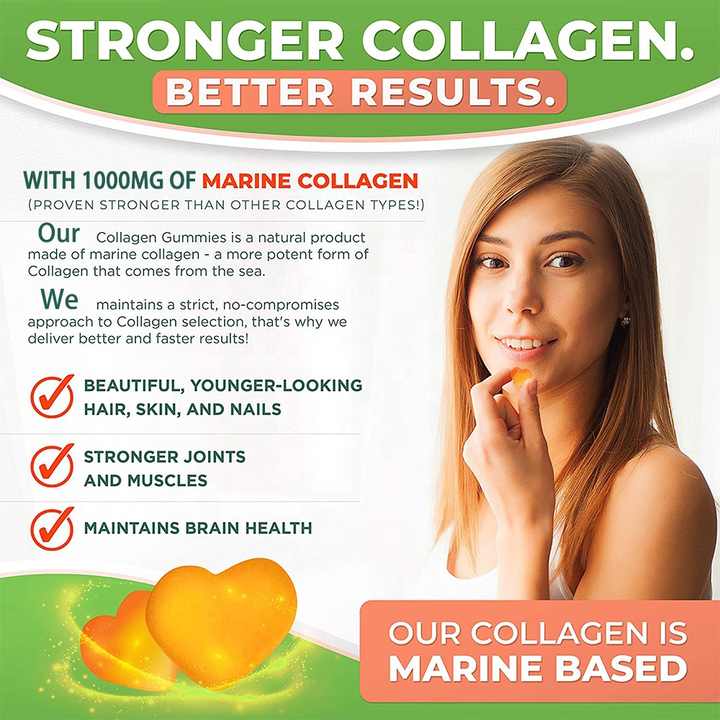 Marine-Based Collagen Gummies- Supports Joint Health & Mobility Boosts Muscle & Heart Health - Image 9