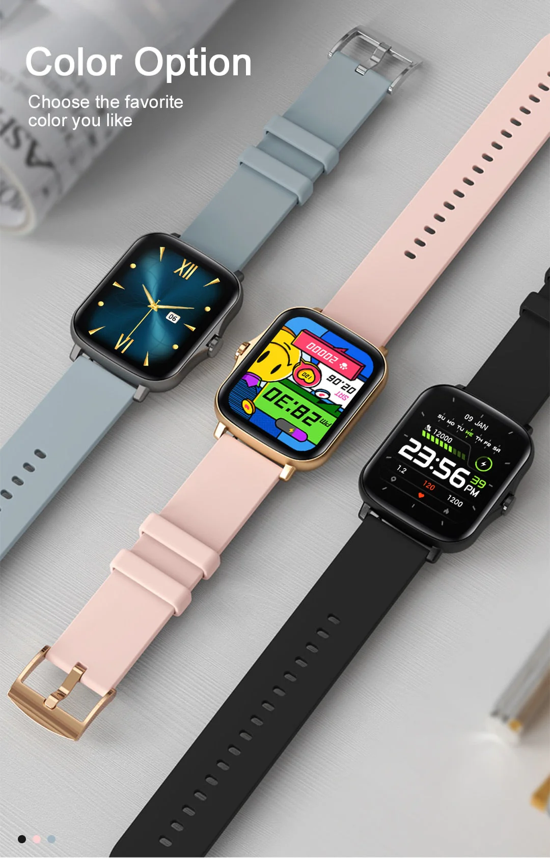 COLMI™ Bluetooth Health Monitor SmartWatch - Image 10