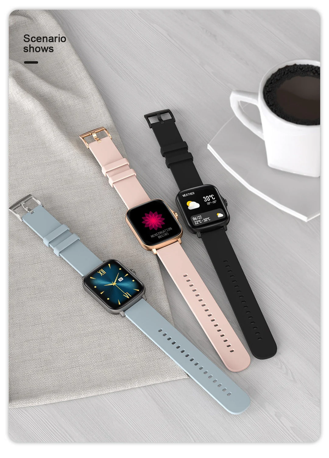 COLMI™ Bluetooth Health Monitor SmartWatch - Image 11