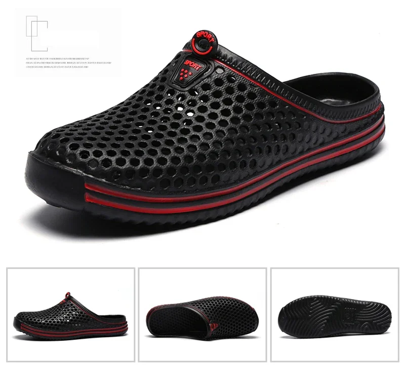 ComfortEase Slip-On Lightweight Cushioned Quick-Dry Non-Slip Sandals - Image 2