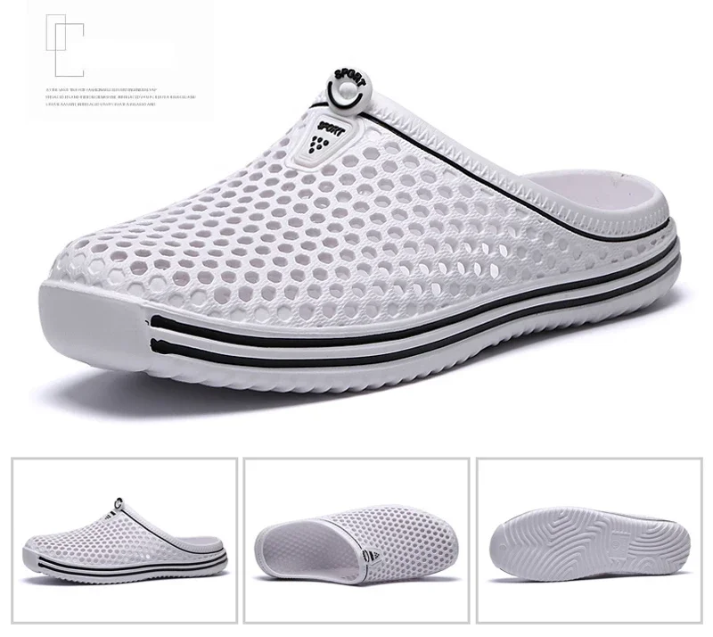 ComfortEase Slip-On Lightweight Cushioned Quick-Dry Non-Slip Sandals - Image 7