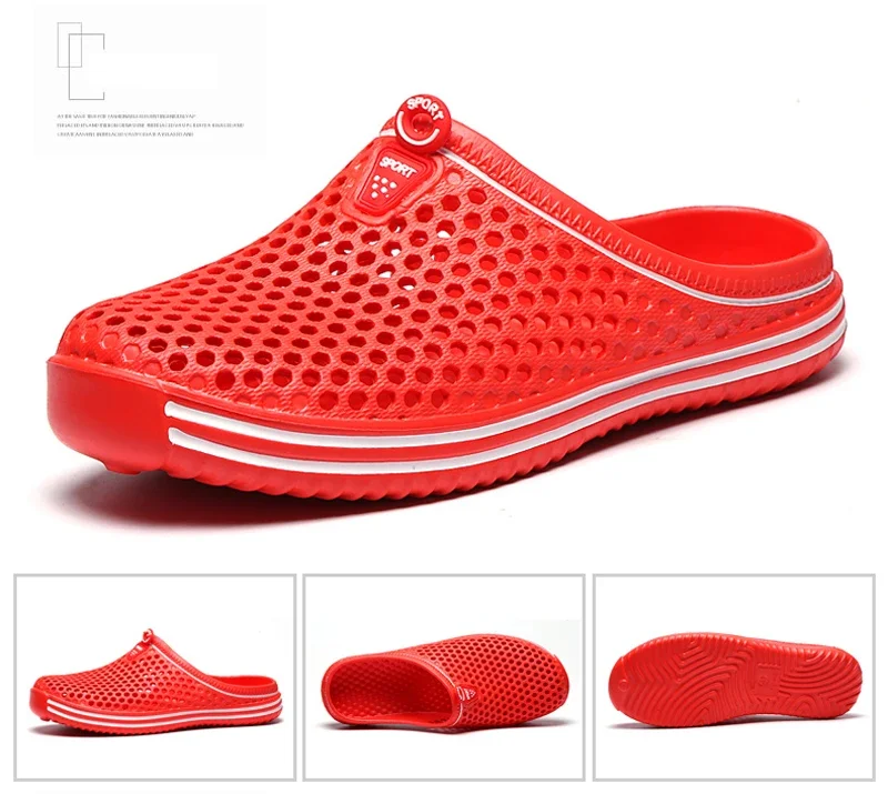 ComfortEase Slip-On Lightweight Cushioned Quick-Dry Non-Slip Sandals - Image 8