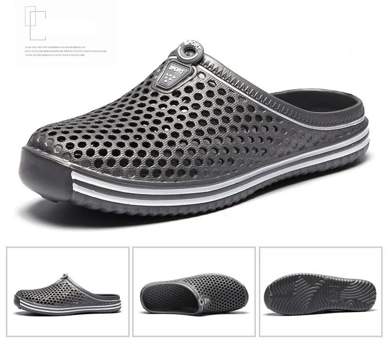 ComfortEase Slip-On Lightweight Cushioned Quick-Dry Non-Slip Sandals - Image 9