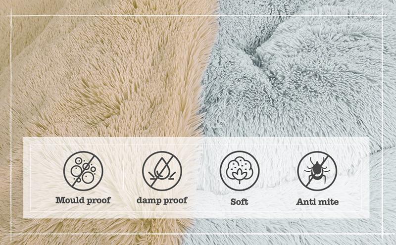PetParadise™ COMFY FURRY PET BED - Image 8