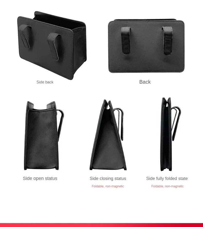 Multi-Use Foldable Car Organizer / Trash Container with Easy Clip-On Design - Image 13