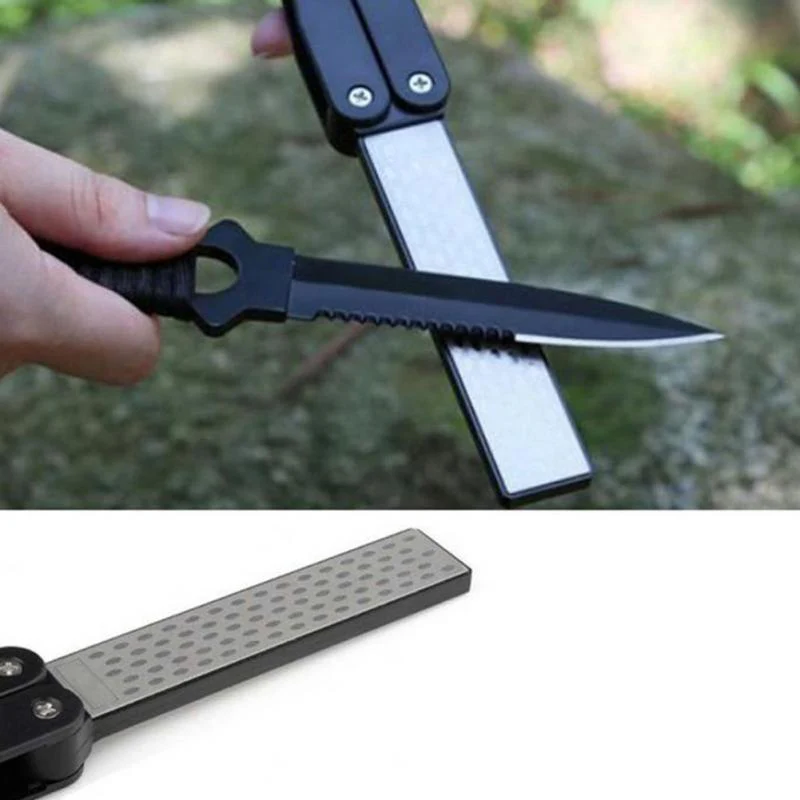 Professional Double Sided Folded Pocket Diamond Sharpener - Image 3