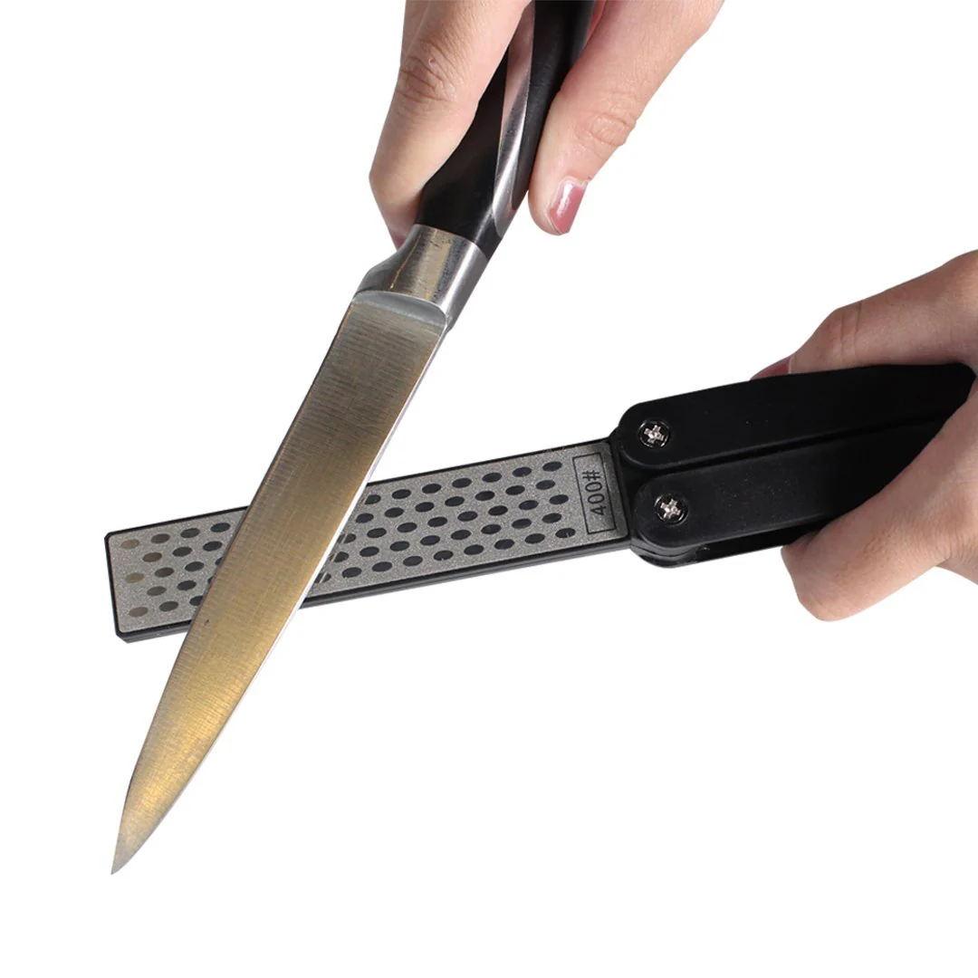 Professional Double Sided Folded Pocket Diamond Sharpener - Image 4