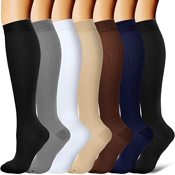 Copper Fiber Blood Circulation Compression Socks - Image 2