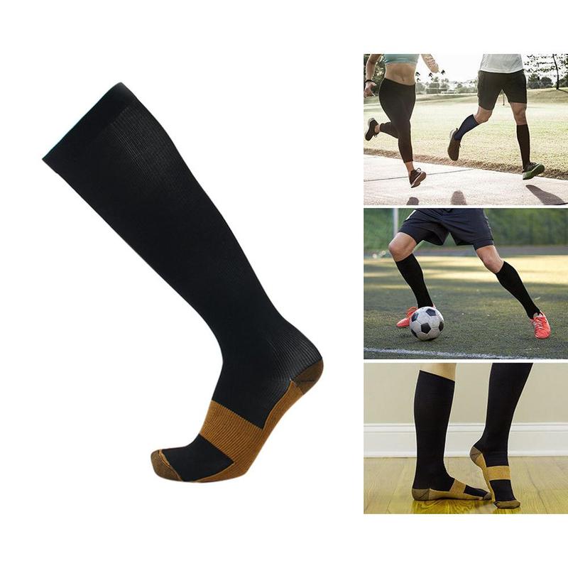 Copper Fiber Blood Circulation Compression Socks - Image 38