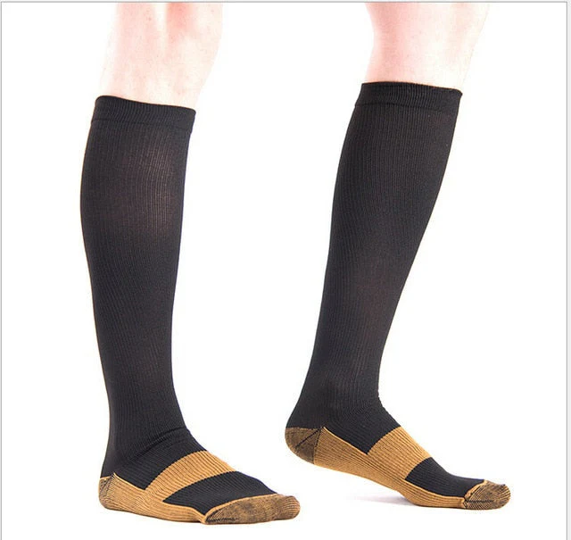 Copper Fiber Blood Circulation Compression Socks - Image 45