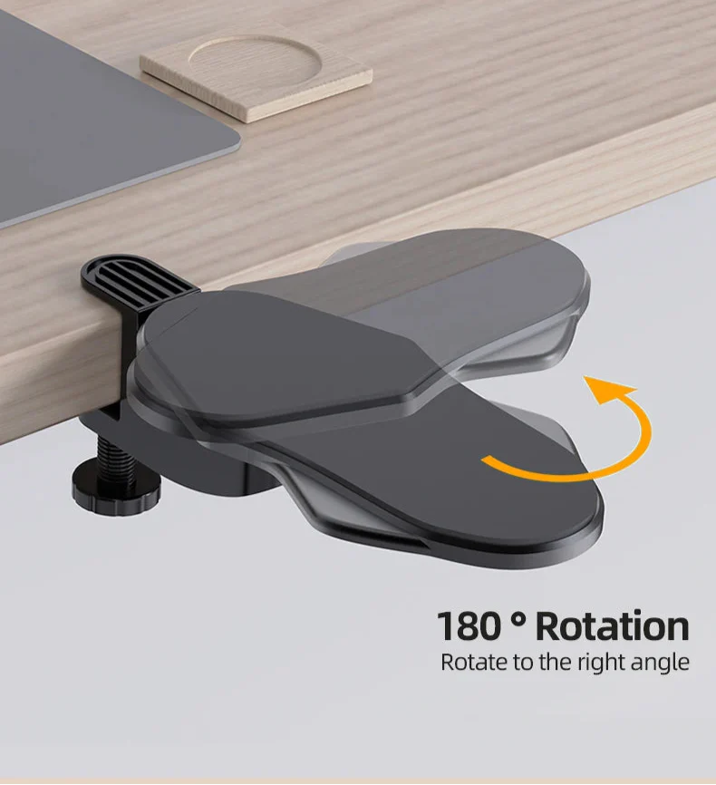 ArmEase Ergonomic Rotating Desk Arm & Wrist Rest Healthy Posture Support Pad - Image 12