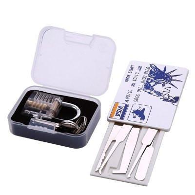 Concealed LockPicks Set + Transparent Lock - Image 2