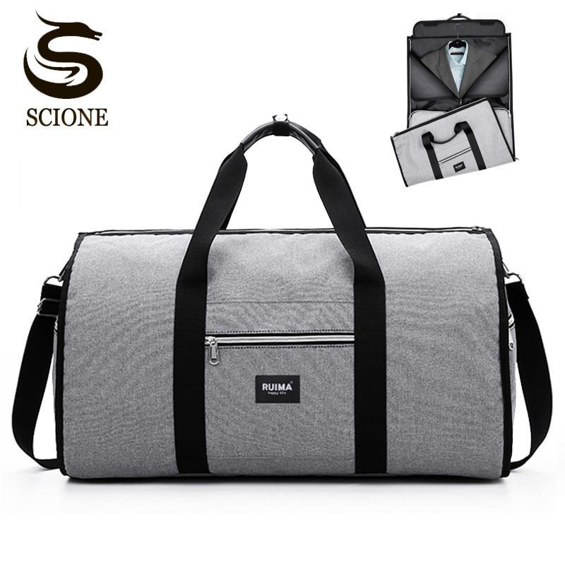Shipmaster™  Convertible Anti-Wrinkle Travel Duffel Bag - Image 5
