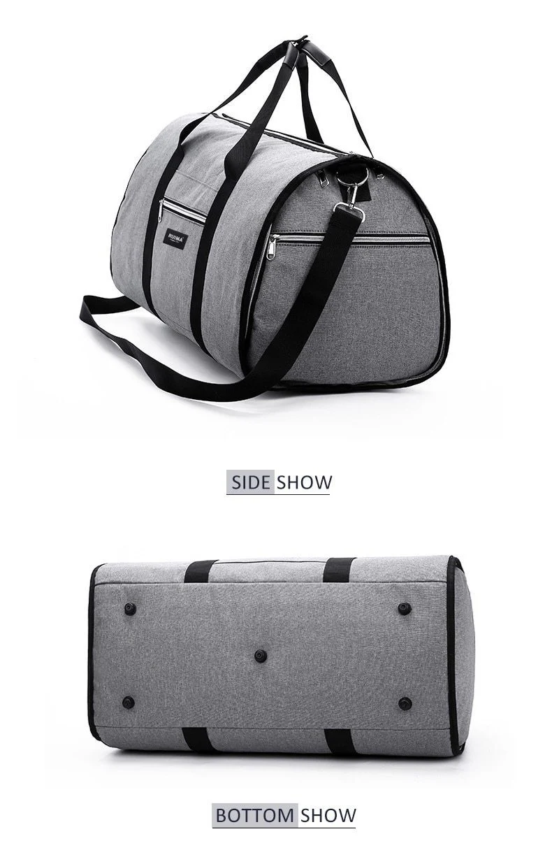 Shipmaster™  Convertible Anti-Wrinkle Travel Duffel Bag - Image 8
