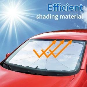 CoolBrella™ Interior Windshield Sunshade UV Umbrella - Image 2