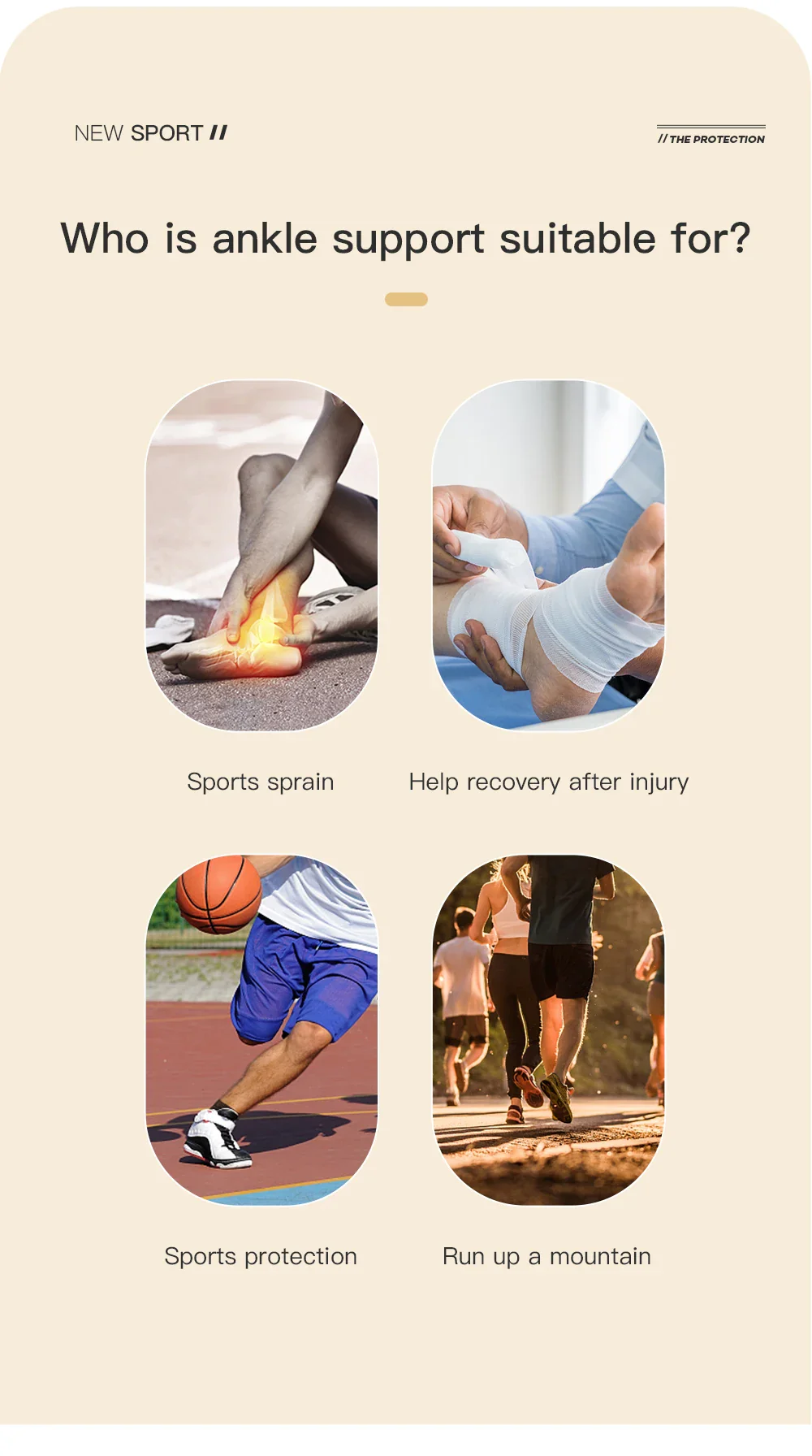 Medical-Grade Copper-Infused Fabric Ankle Brace for Pain Relief & Fast Recovery - Image 10
