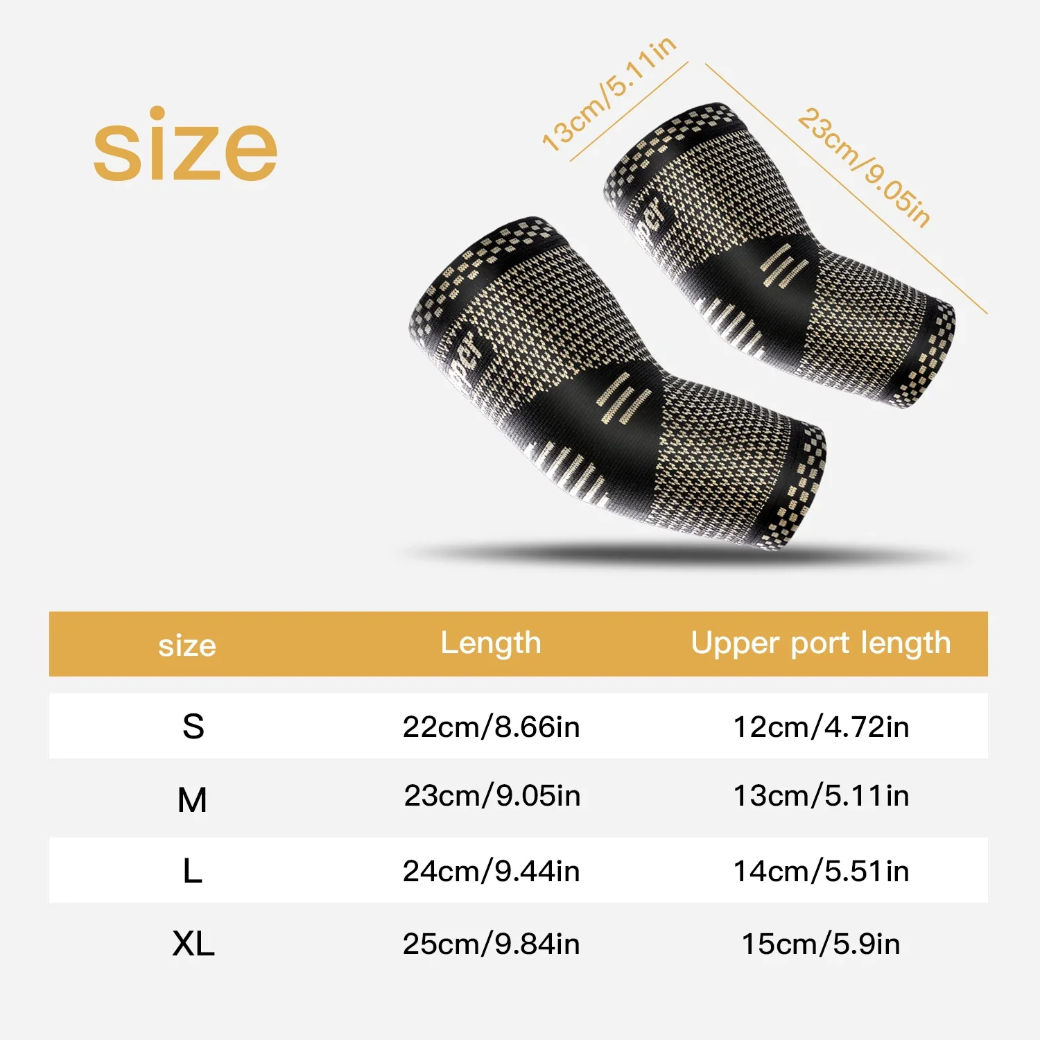 CopperRelief 3D Therapeutic Stabilizing Compression Elbow Brace - Image 19