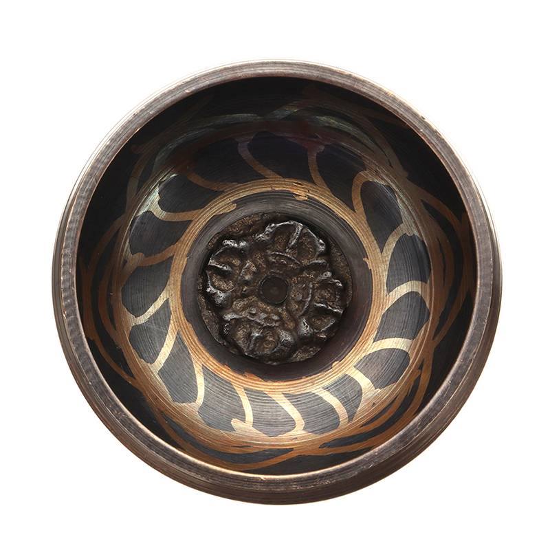 Handmade Copper Tibetan Singing Bowl - Image 14