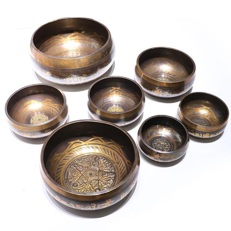 Handmade Copper Tibetan Singing Bowl - Image 15