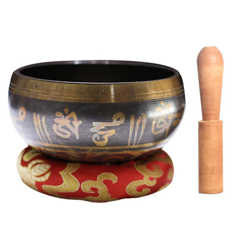Handmade Copper Tibetan Singing Bowl - Image 4