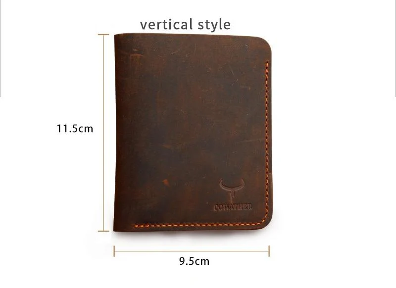 COWATHER™ Genuine Leather Vintage Wallet - Image 12
