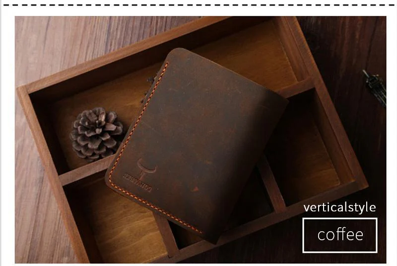 COWATHER™ Genuine Leather Vintage Wallet - Image 14