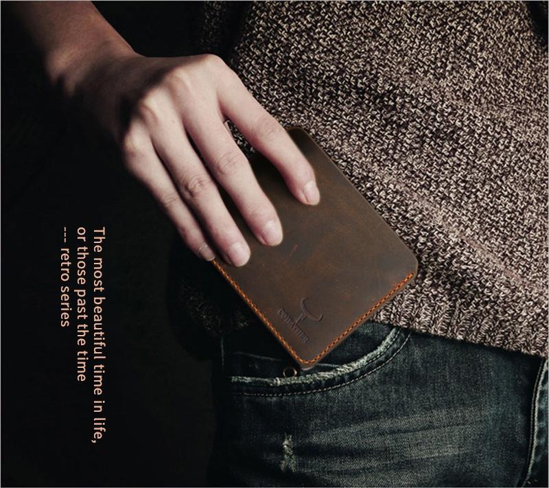 COWATHER™ Genuine Leather Vintage Wallet - Image 18