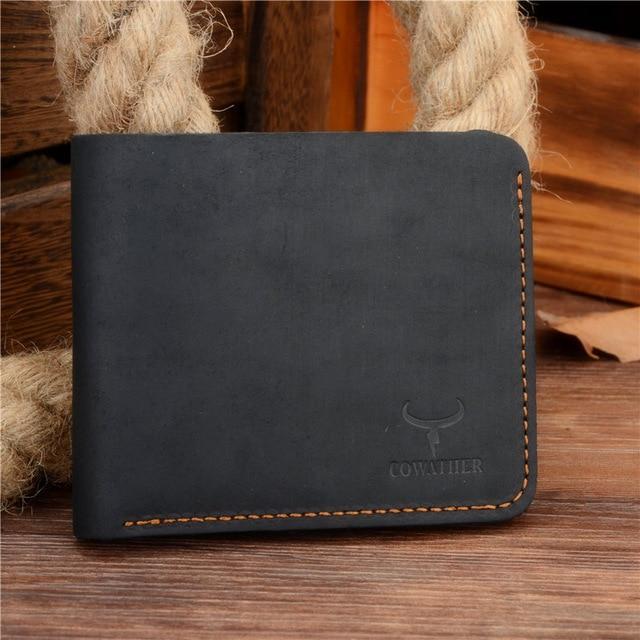 COWATHER™ Genuine Leather Vintage Wallet - Image 3