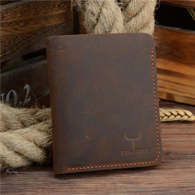 COWATHER™ Genuine Leather Vintage Wallet - Image 5