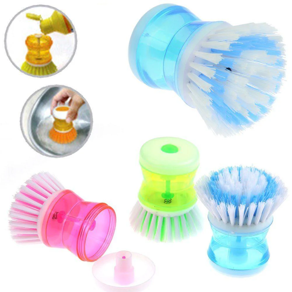 Dishpansoap(TM)  Dish & Pot Brush (2pcs) - Image 2