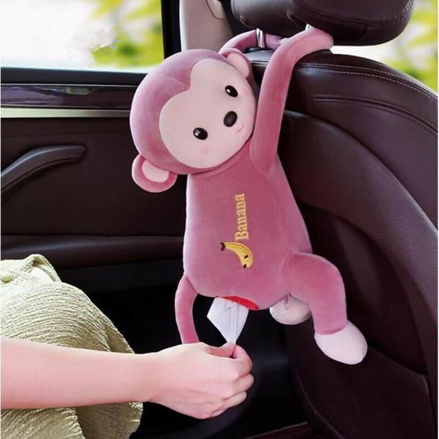 Creative Hanging Monkey Tissue Holder for Home and Car - Image 14