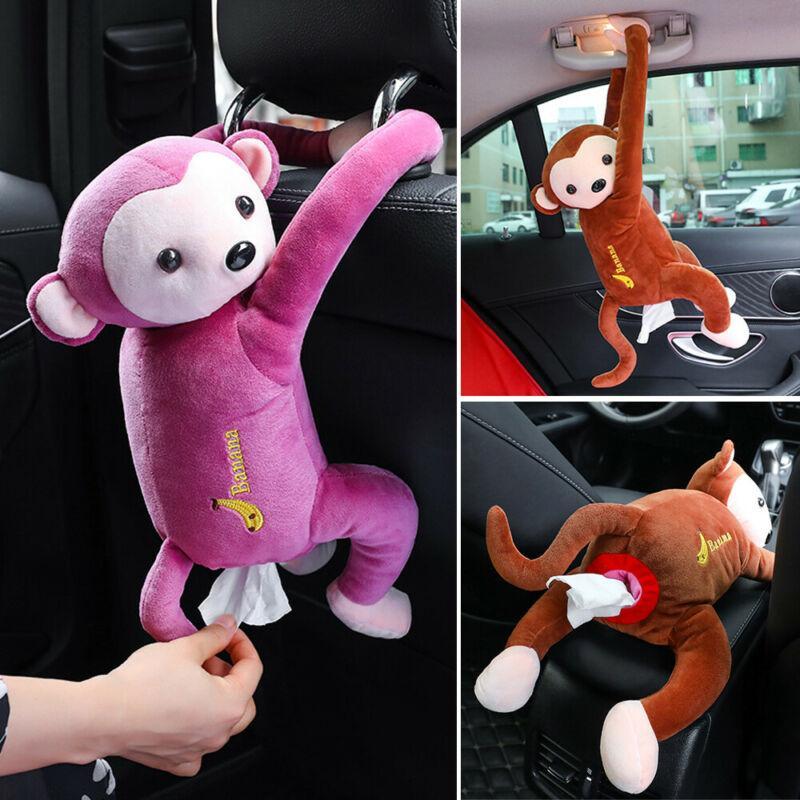 Creative Hanging Monkey Tissue Holder for Home and Car - Image 3