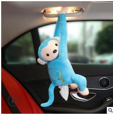 Creative Hanging Monkey Tissue Holder for Home and Car - Image 8