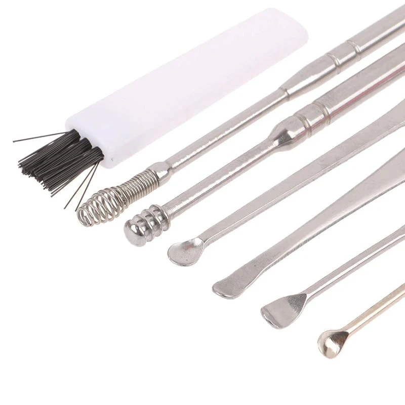 Innovative Spring Powered EarPick Wax Cleaning Set (7pcs) - Image 4