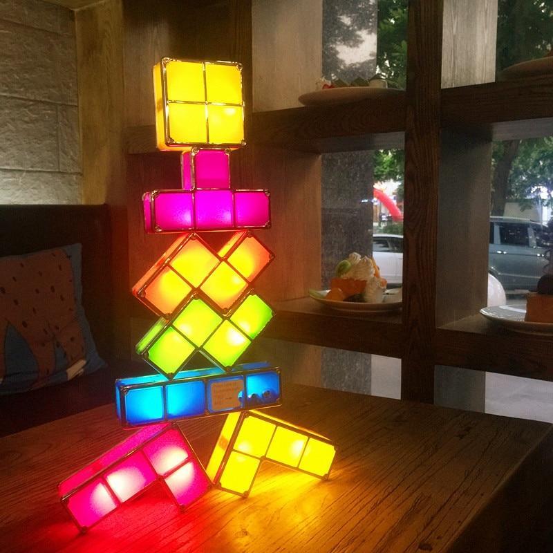 Creative Stackable Tetris Lamp