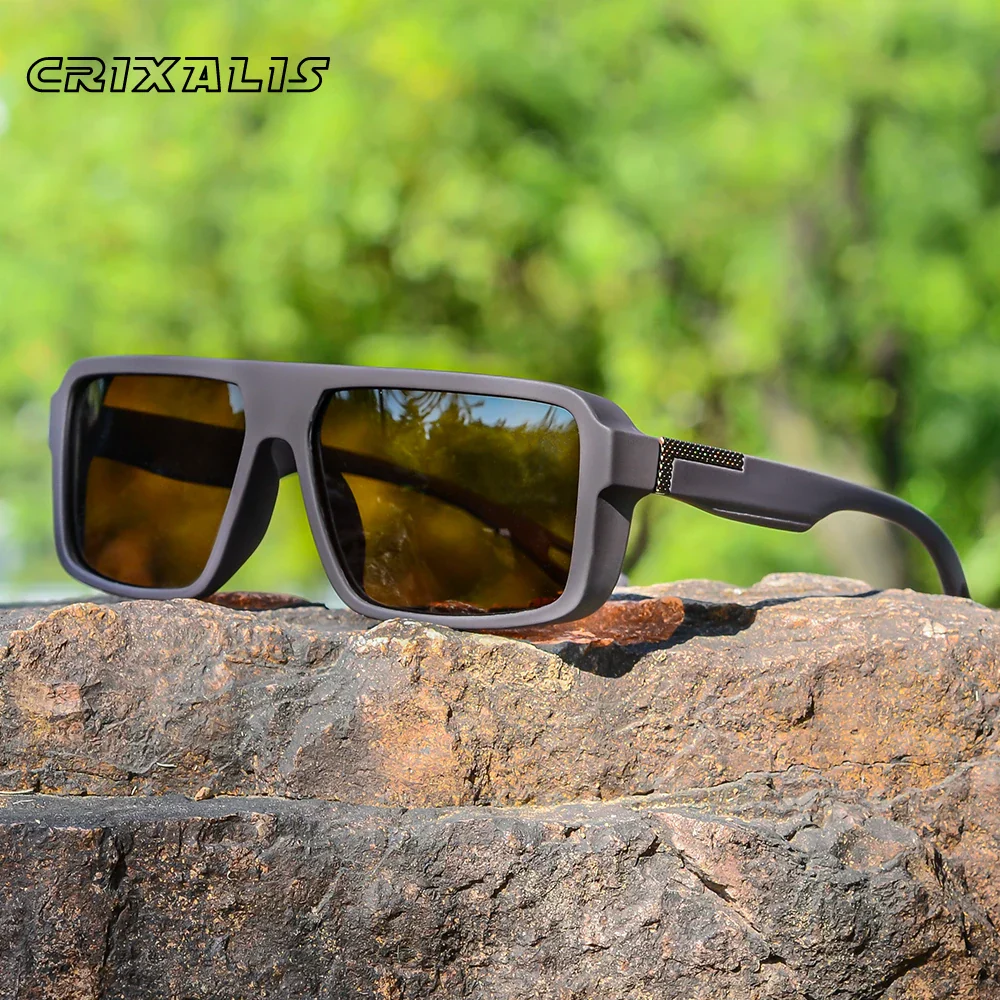 Classic Square Polarized UV400 Protected Anti-reflective Driving Sunglasses