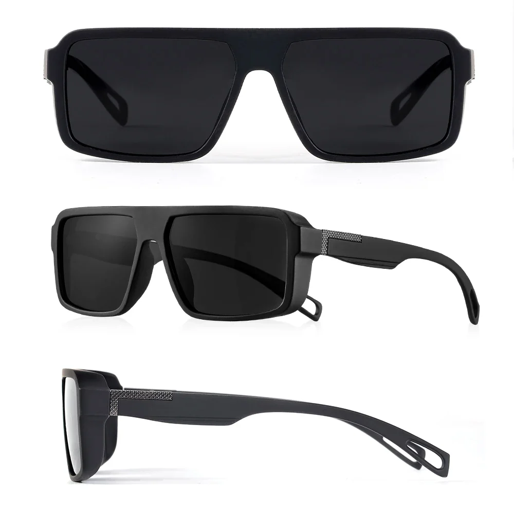 Classic Square Polarized UV400 Protected Anti-reflective Driving Sunglasses - Image 10