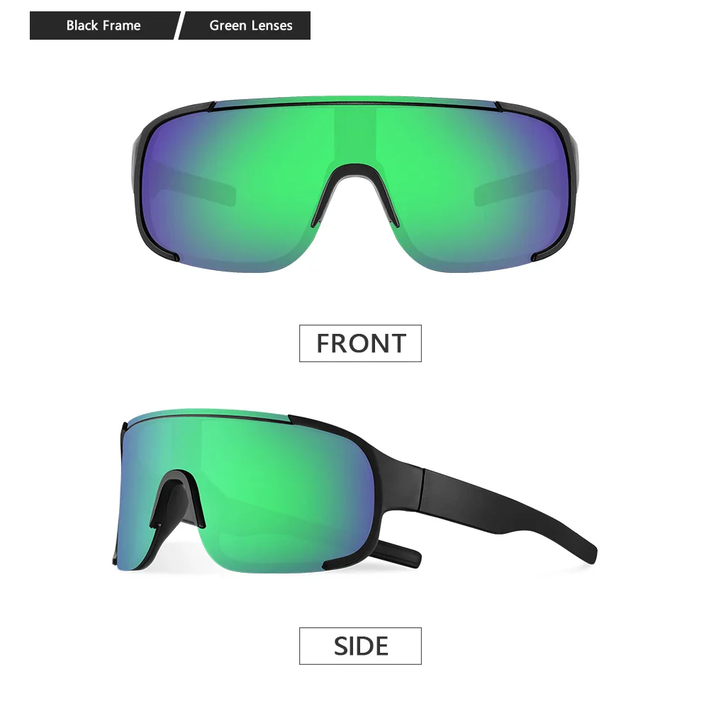 CRIXALIS UV-Protective Oversized Mirror Sunglasses - Image 17