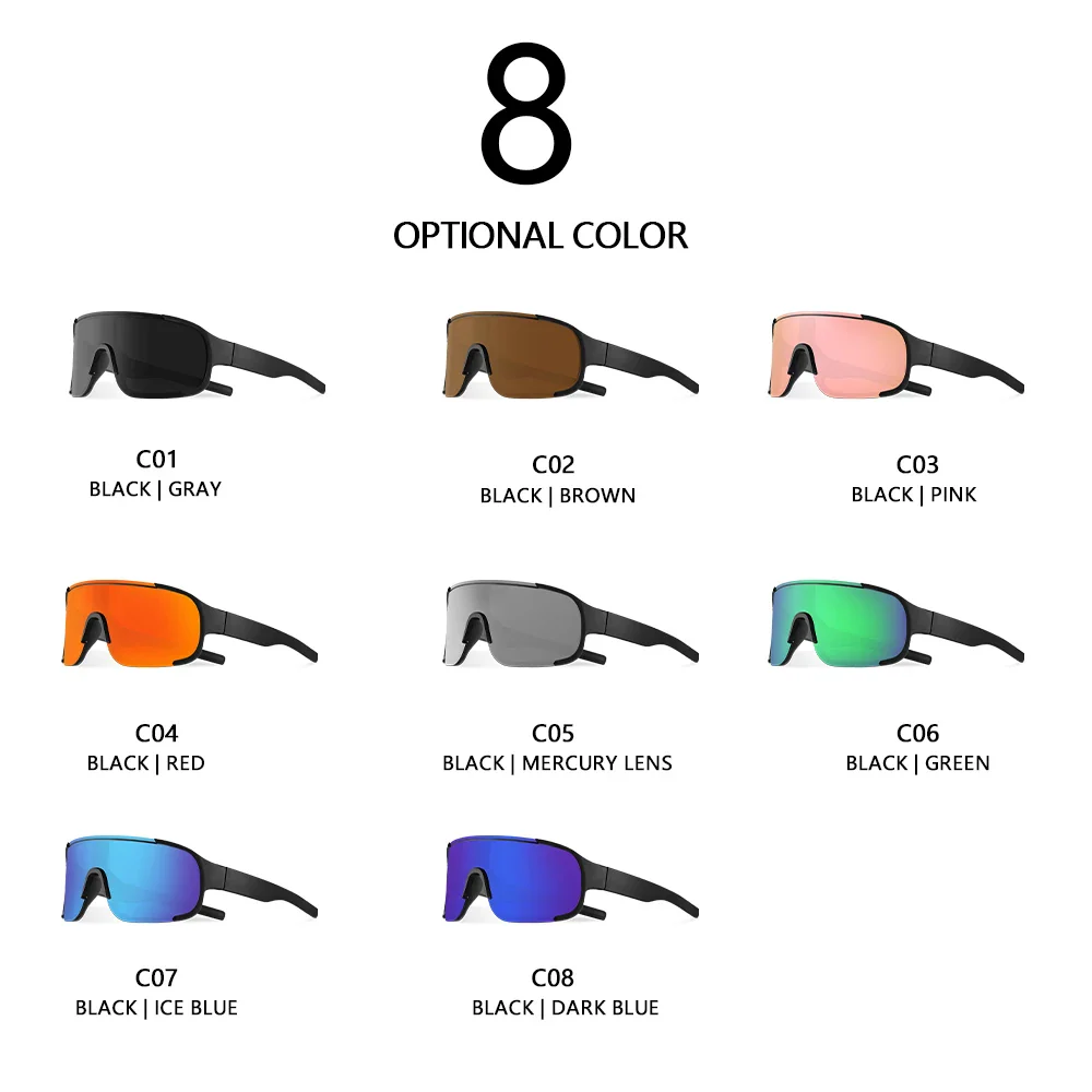CRIXALIS UV-Protective Oversized Mirror Sunglasses - Image 4