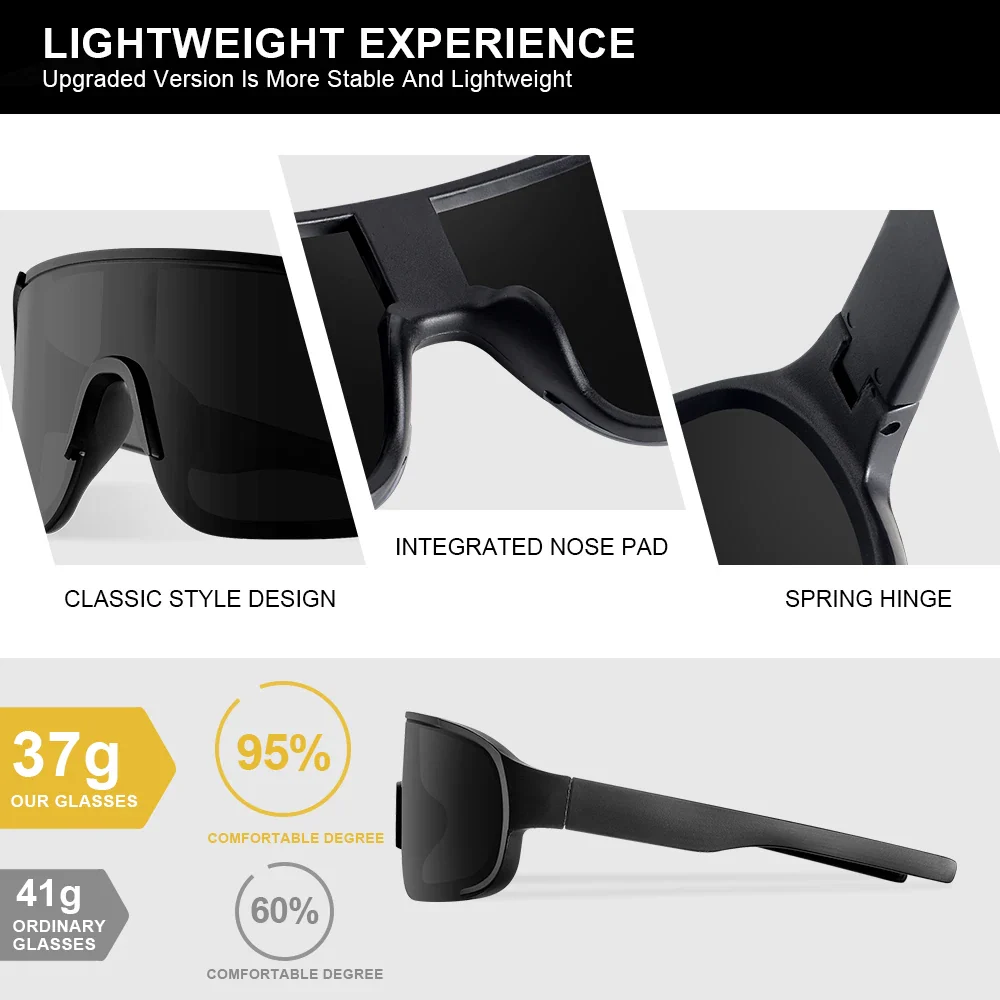 CRIXALIS UV-Protective Oversized Mirror Sunglasses - Image 6