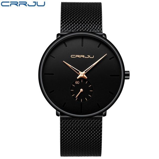 CRRJU™ Unisex Casual Ultra-Slim Watch - Image 3
