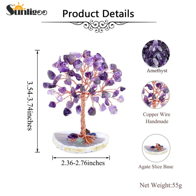Natural Crystal Feng Shui Money Tree - Image 3