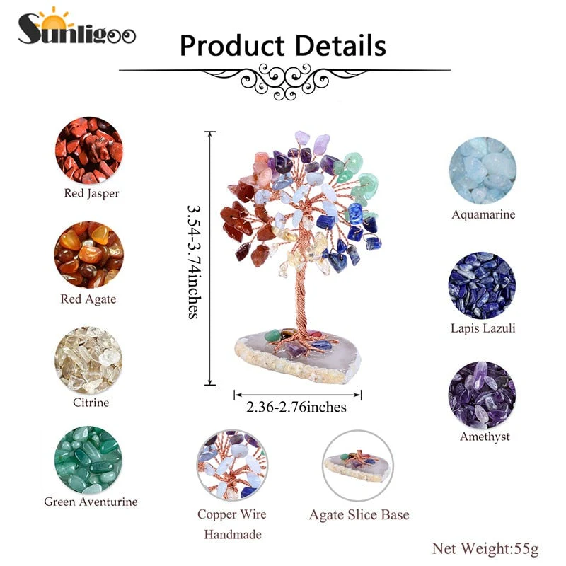 Natural Crystal Feng Shui Money Tree - Image 5