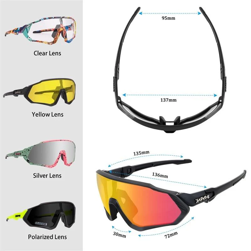 Professional Extreme Sports Polarized Sunglasses - Image 20