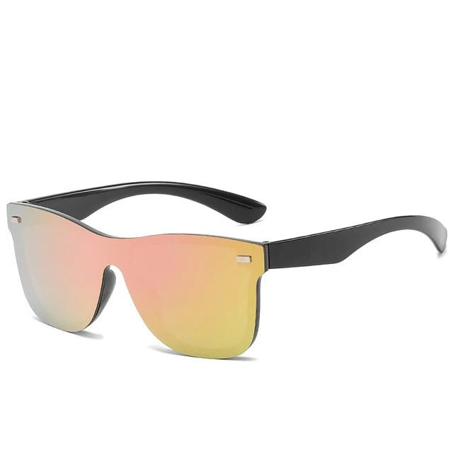 Rimless Mirrored Frameless Sunglasses - Image 5