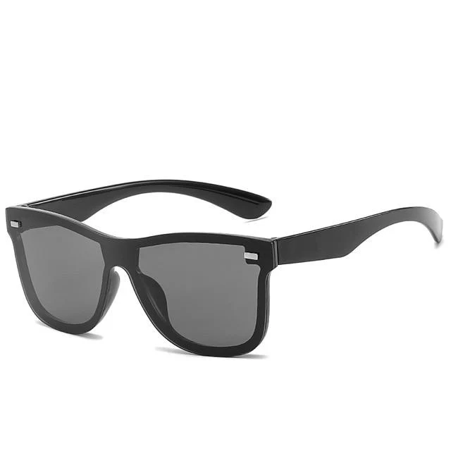 Rimless Mirrored Frameless Sunglasses - Image 6
