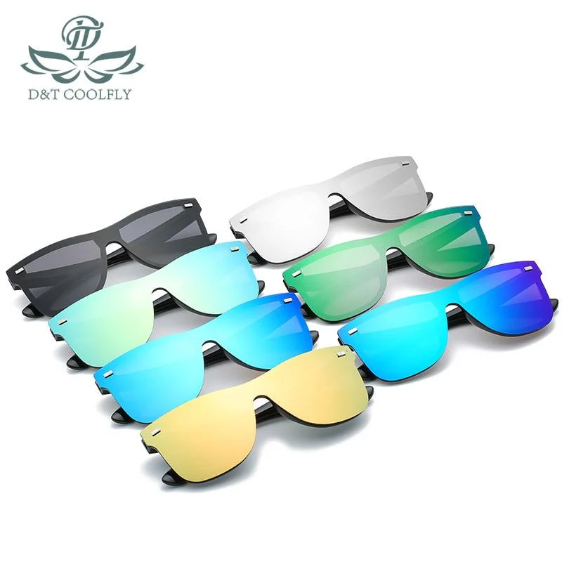 Rimless Mirrored Frameless Sunglasses - Image 7