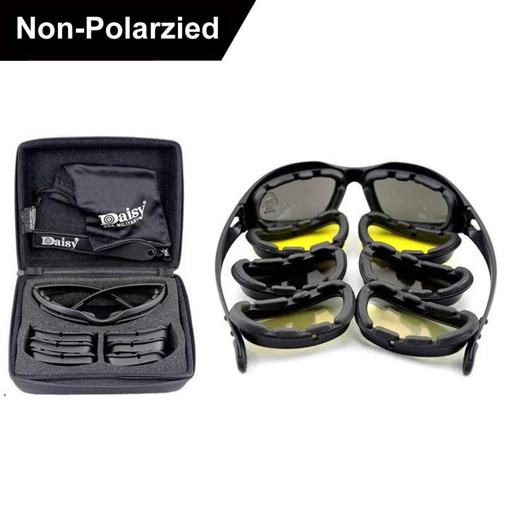Daisy C5 Polarized Army\Shooting Goggles - 4 Lens Kit - Image 4